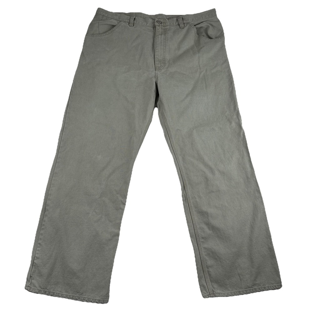 VTG Gap Worker Jean Ouvrier Mens Linen Cotton Blend 40*30 light grey y2k 90s